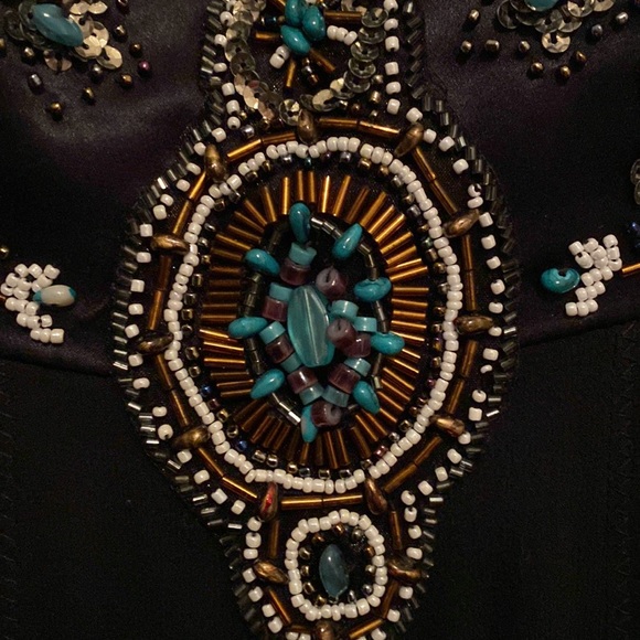 # 26  Su Wong beaded dress - Picture 7 of 13